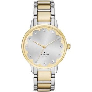 Kate Spade two-toned scalloped watch